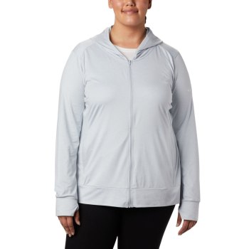 Dámské Bundy Columbia Place To Place II Full Zip Plus Size Šedé HWVXYK810